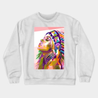 Apache Girl Crewneck Sweatshirt